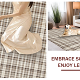 Inviting Taupe Geometric Look(Beige)