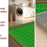 Elegant Mardi Gras Patterned Decor(Green)