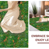 Earthy Toned Realistic Turf Design(Green)