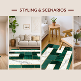 Striking Modern Trellis Design(Green)