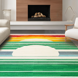 Chic Vibrant Sunbeam Design(Red)