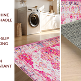 Artful Vintage Floral Fusion(Pink)