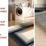 Ultra Soft Area Rug, Non Slip, Stain Resistant, Washable Area Rugs for Living Room, Bedroom, Elegant Contemporary Pattern Mix(Beige)