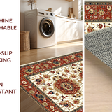 Eye Catching Geometric Floral Blend(Red)