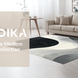 Chic Black and White Motif(Black)