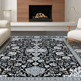 Contemporary Lightweight Medallion Style(Black)