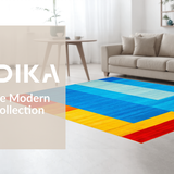 Exuberant Multicolor Flowing(Blue)