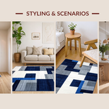 Dynamic Contemporary Diamond Design(Blue)