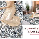 Elegant Geometric Gray Palette(White)