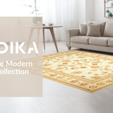 Contemporary Beige Geometric Style(Beige)