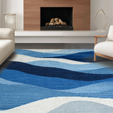 Contemporary Geometric Grey Palette(Blue)