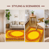 Eclectic Kaleidoscope Sunburst(Yellow)