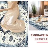 Contemporary Snowflake Lattice Arrangement(Blue)