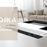 Chic Plush Minimalist Texture(Black)