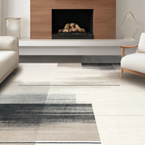 Ultra Soft Area Rug, Non Slip, Stain Resistant, Washable Area Rugs for Living Room, Bedroom, Sophisticated Artistic Linear Arrangement(Beige)