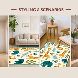 Bright Nature Motifs with Warm Hues(Beige)