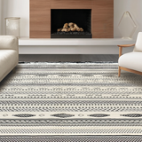 Artful Tiled Geometric Aesthetic(Black)
