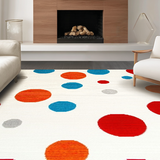 Fun Artistic Polka Dot Display(Red)