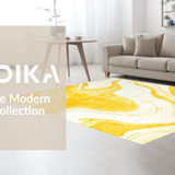 Elegant Light Yellow Tiled Design(Yellow)