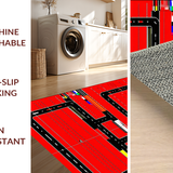 Colorful Finish Line Play Area(Red)
