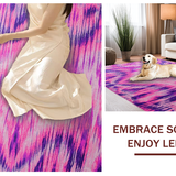 Contemporary Vibrant Color Splash(Pink)