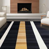 Luxurious Graphic Patterned Appeal(Black)