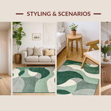 Elegant Symmetrical Nature Inspired(Green)