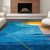 Chic Modern Brushstroke Aesthetic(Blue)