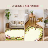 Colorful Flower Blossom Design(Ivory)
