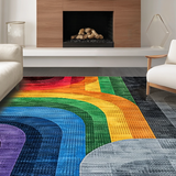 Elegant Linear Rainbow(Red)