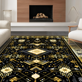 Elegant Minimalist Tiled Arrangement(Black)