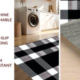 Elegant Farmhouse Checkered Texture(Black)