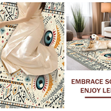 Artistic Neutral Tones with Tassels(Beige)