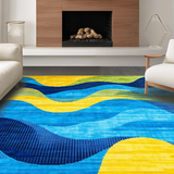 Elegant Colorful Mosaic Design(Blue)