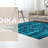 Contemporary Lattice Patterned Style(Blue)