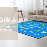 Colorful Playful ABC Motif(Blue)