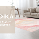 Ultra Soft Area Rug, Non Slip, Stain Resistant, Washable Area Rugs for Living Room, Bedroom, Charming Furry Decor Statement(Pink)