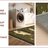 Earthy Tones Nature Inspired Motif(Green)