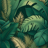 Lush Earthy Tones Trellis Style(Green)