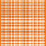 Autumn Harvest Plaid Area Rug Fall Doormat Combo Set(Orange)