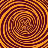 Luxurious Swirl Vortex Elegant Plush Flair (Orange)