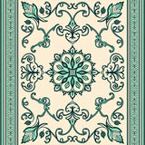 Boho Eclectic Scrollwork Artistry (Beige)