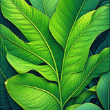 Tropical Monstera Leaf(Green)