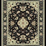 Rustic Traditional Tiled Motif(Black)