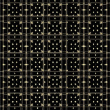 Winter Plaid Interlock with Subtle Starburst Highlights(Black)