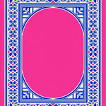 Tile Mosaic Inspired Hallway Protection (Pink) - ODIKA
