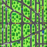 Interactive Multi Hued Road Layout(Green)