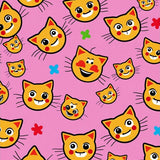 Humorous Battered Puss Flashing Decoration(Pink)