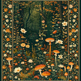 Intricate Nature Motif(Green)