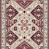 Geometric Chevron(Beige)